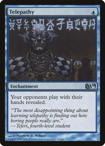 Telepathy - Magic 2010 (M10) (M10) #74 - Uncommon Magic: The Gathering Trading Card