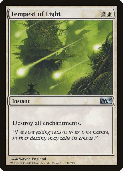 Tempest of Light trading card from Magic 2010 (M10) Tempest of Light - Magic 2010 (M10) Magic: The Gathering trading card