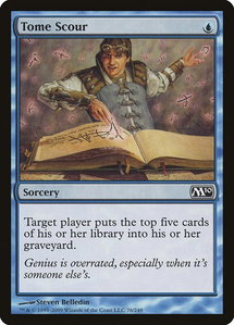 Tome Scour - Magic 2010 (M10) (M10) #76 - Common Magic: The Gathering Trading Card