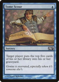 Tome Scour - Magic 2010 (M10) (M10) #76 - Common Magic: The Gathering Trading Card