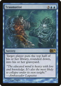Traumatize - Magic 2010 (M10) (M10) #77 - Rare Magic: The Gathering Trading Card