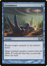Unsummon - Magic 2010 (M10) (M10) #79 - Common Magic: The Gathering Trading Card