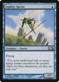 Zephyr Sprite - Magic 2010 (M10) (M10) #82 - Common Magic: The Gathering Trading Card