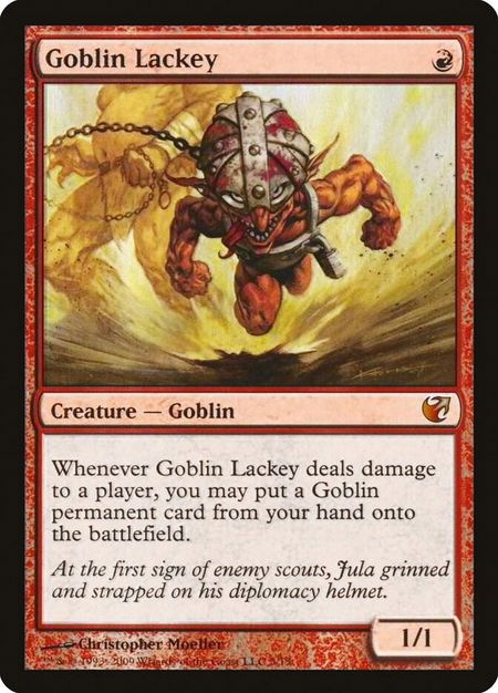 Goblin Lackey - From the Vault: Exiled Magic: The Gathering trading card