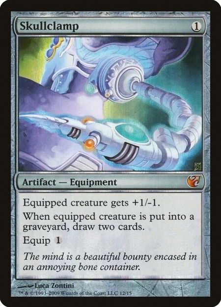 Skullclamp - From the Vault: Exiled Magic: The Gathering trading card