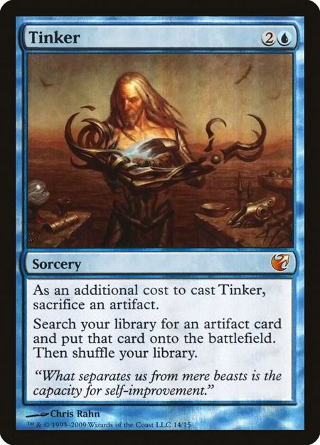 Tinker - From the Vault: Exiled Magic: The Gathering trading card