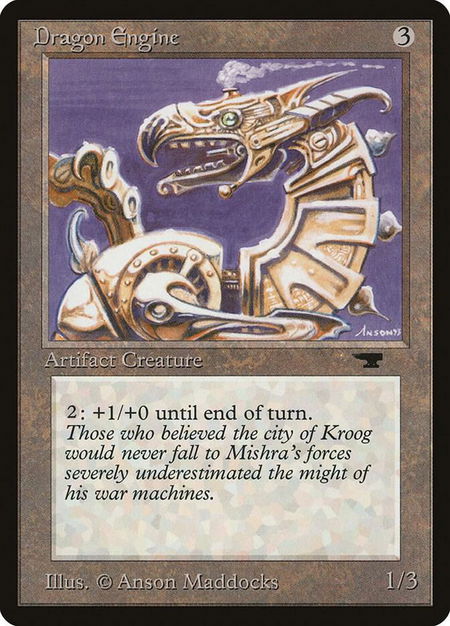 Dragon Engine - Antiquities Magic: The Gathering trading card