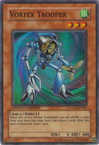 Vortex Trooper - Gladiator's Assault SE (GLAS-ENSE) #GLAS-ENSE2 - Super Rare YuGiOh Trading Card