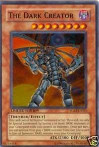The Dark Creator - Raging Battle SE YuGiOh trading card