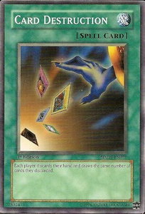Card Destruction - Structure Deck: Zombie World (SDZW) #SDZW-EN031 - Common / Short Print YuGiOh Trading Card