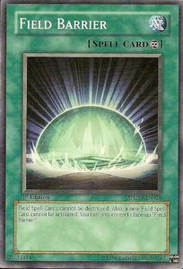 Field Barrier - Structure Deck: Zombie World (SDZW) #SDZW-EN028 - Common / Short Print YuGiOh Trading Card