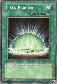 Field Barrier - Structure Deck: Zombie World (SDZW) #SDZW-EN028 - Common / Short Print YuGiOh Trading Card
