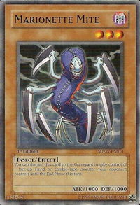 Marionette Mite - Structure Deck: Zombie World (SDZW) #SDZW-EN014 - Common / Short Print YuGiOh Trading Card