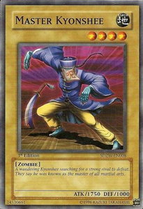 Master Kyonshee - Structure Deck: Zombie World (SDZW) #SDZW-EN008 - Common / Short Print YuGiOh Trading Card