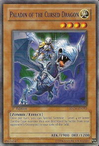 Paladin of the Cursed Dragon - Structure Deck: Zombie World (SDZW) #SDZW-EN003 - Common / Short Print YuGiOh Trading Card