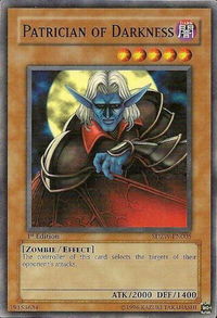 Patrician of Darkness - Structure Deck: Zombie World (SDZW) #SDZW-EN005 - Common / Short Print YuGiOh Trading Card