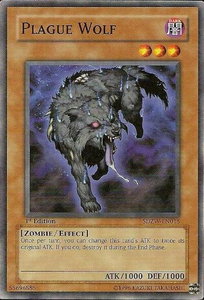 Plague Wolf - Structure Deck: Zombie World (SDZW) #SDZW-EN015 - Common / Short Print YuGiOh Trading Card