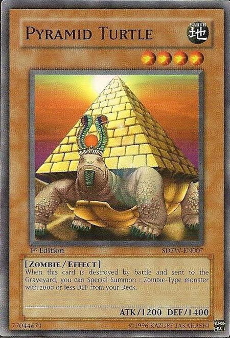 Pyramid Turtle - Structure Deck: Zombie World YuGiOh trading card
