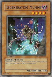 Regenerating Mummy - Structure Deck: Zombie World (SDZW) #SDZW-EN012 - Common / Short Print YuGiOh Trading Card