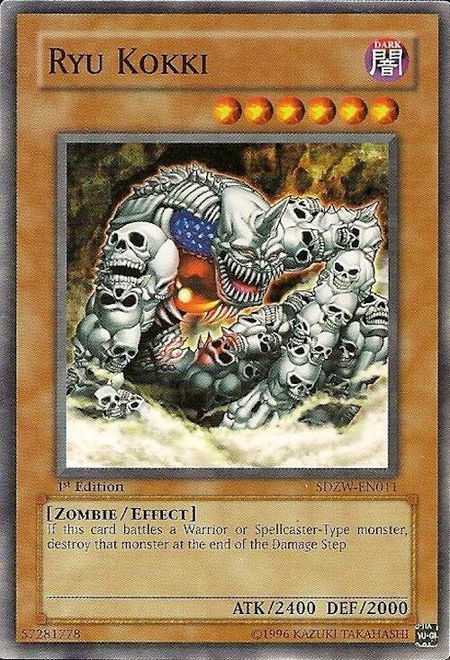 Ryu Kokki - Structure Deck: Zombie World YuGiOh trading card