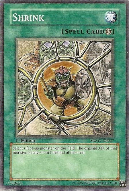 Shrink - Structure Deck: Zombie World YuGiOh trading card
