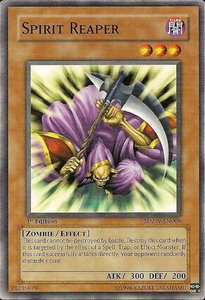 Spirit Reaper - Structure Deck: Zombie World (SDZW) #SDZW-EN009 - Common / Short Print YuGiOh Trading Card