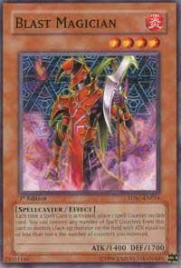 Blast Magician - Structure Deck: Spellcaster's Command (SDSC) #SDSC-EN014 - Common / Short Print YuGiOh Trading Card