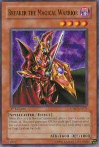 Breaker the Magical Warrior - Structure Deck: Spellcaster's Command (SDSC) #SDSC-EN011 - Common / Short Print YuGiOh Trading Card