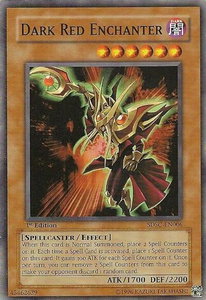 Dark Red Enchanter - Structure Deck: Spellcaster's Command (SDSC) #SDSC-EN006 - Common / Short Print YuGiOh Trading Card