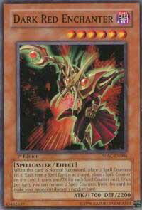 Dark Red Enchanter - Structure Deck: Spellcaster's Command (SDSC) #SDSC-EN006 - Common / Short Print YuGiOh Trading Card