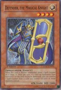 Defender, The Magical Knight - Structure Deck: Spellcaster's Command YuGiOh trading card