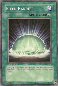 Field Barrier - Structure Deck: Spellcaster's Command (SDSC) #SDSC-EN034 - Common / Short Print YuGiOh Trading Card