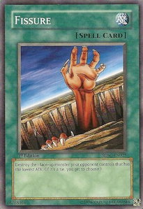Fissure - Structure Deck: Spellcaster's Command (SDSC) #SDSC-EN025 - Common / Short Print YuGiOh Trading Card