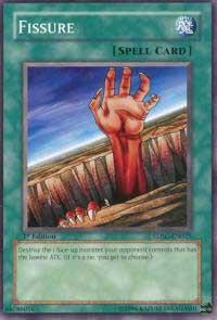 Fissure - Structure Deck: Spellcaster's Command YuGiOh trading card