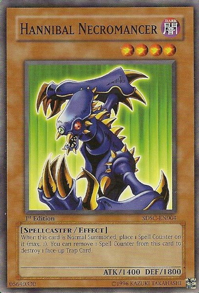 Hannibal Necromancer trading card from Structure Deck: Spellcaster's Command Hannibal Necromancer - Structure Deck: Spellcaster's Command YuGiOh trading card