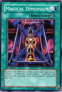 Magical Dimension - Structure Deck: Spellcaster's Command (SDSC) #SDSC-EN032 - Common / Short Print YuGiOh Trading Card