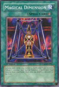 Magical Dimension - Structure Deck: Spellcaster's Command (SDSC) #SDSC-EN032 - Common / Short Print YuGiOh Trading Card