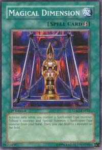 Magical Dimension - Structure Deck: Spellcaster's Command YuGiOh trading card