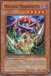 Magical Marionette - Structure Deck: Spellcaster's Command (SDSC) #SDSC-EN010 - Common / Short Print YuGiOh Trading Card
