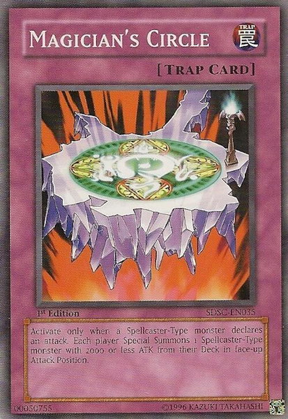 Magician's Circle - Structure Deck: Spellcaster's Command YuGiOh trading card