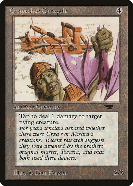 Grapeshot Catapult - Antiquities Magic: The Gathering trading card