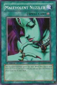 Malevolent Nuzzler - Structure Deck: Spellcaster's Command YuGiOh trading card