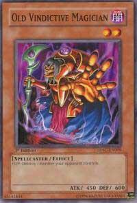 Old Vindictive Magician - Structure Deck: Spellcaster's Command YuGiOh trading card