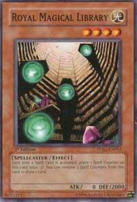 Royal Magical Library - Structure Deck: Spellcaster's Command (SDSC) #SDSC-EN013 - Common / Short Print YuGiOh Trading Card