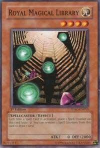 Royal Magical Library - Structure Deck: Spellcaster's Command YuGiOh trading card