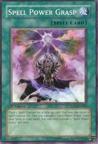 Spell Power Grasp - Structure Deck: Spellcaster's Command YuGiOh trading card