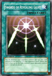 Swords of Revealing Light - Structure Deck: Spellcaster's Command (SDSC) #SDSC-EN026 - Common / Short Print YuGiOh Trading Card