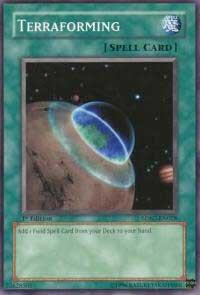 Terraforming - Structure Deck: Spellcaster's Command YuGiOh trading card