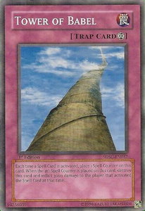 Tower of Babel - Structure Deck: Spellcaster's Command (SDSC) #SDSC-EN037 - Common / Short Print YuGiOh Trading Card