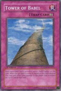 Tower of Babel - Structure Deck: Spellcaster's Command (SDSC) #SDSC-EN037 - Common / Short Print YuGiOh Trading Card